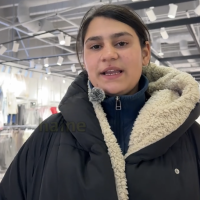 Dorinta Rozaliei s-a implinit, are haine noi