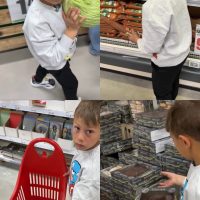 De doua ori la magazin cu cei mai mici copii ai familiei Coscodar