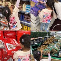 Eva si-a ales singura bunatatile din supermarket