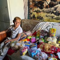 Andrei Maries, care ne spunea ca „bogatii au mancare”, are acum alimente acasa datorita voua