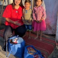 Plase pline cu alimente pentru Maria, Tibor si familia lor